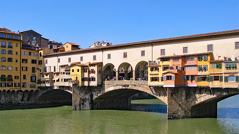 Ponte Vecchio Brücke der Goldschmiede