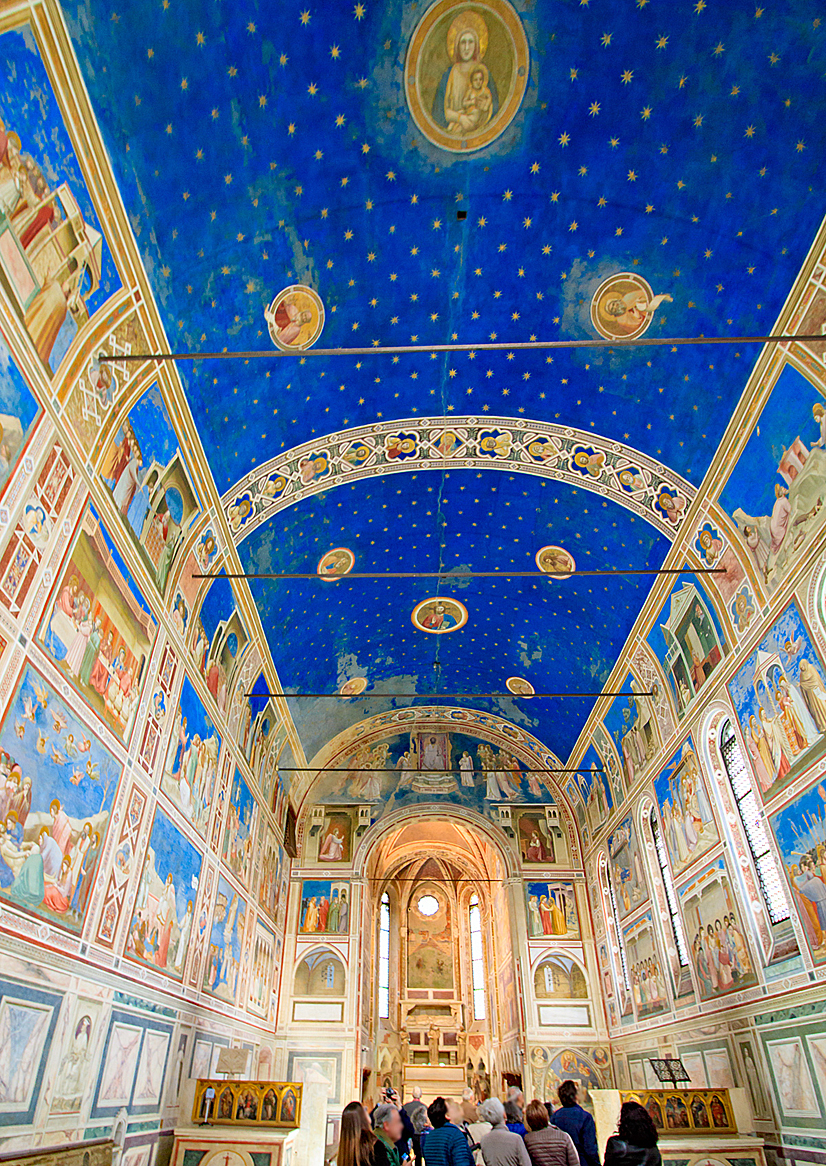 Malerein von Giotto der Scrovegni Kapelle