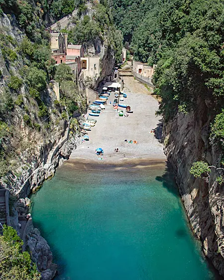 Furore Fjord an der Amalfiküste