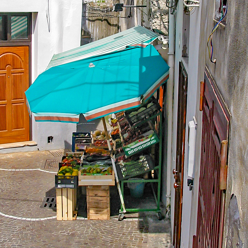 Gasse in Maiori Gasse in Maiori