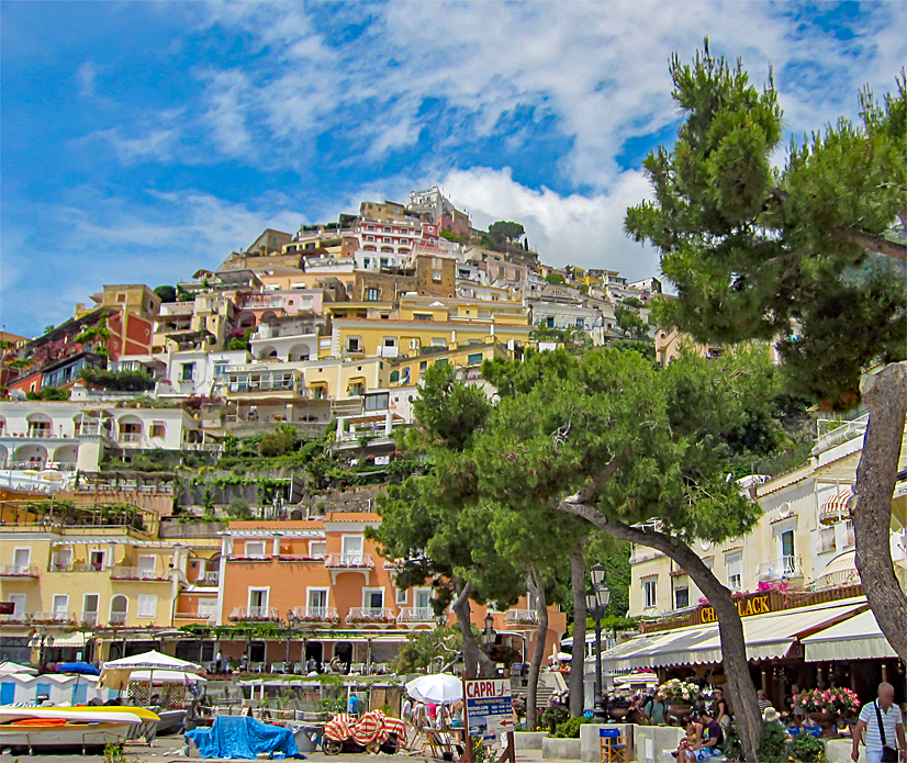 Strand von Positano