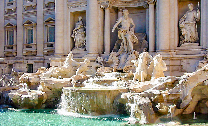Trevi Brunnen - Fontana di Trevi