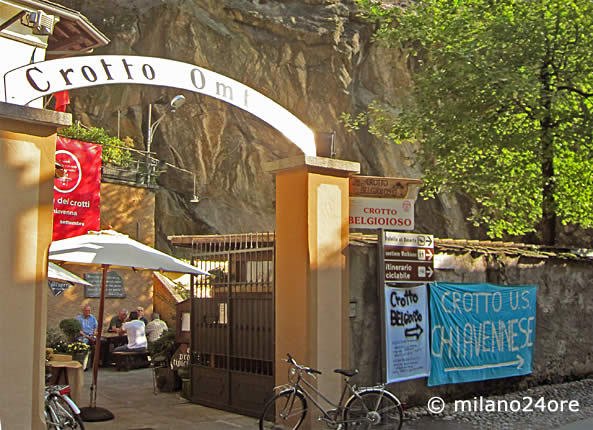 Grotto in Chiavenna