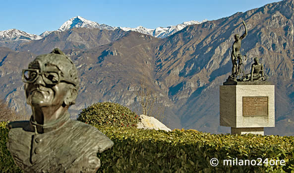 Monument Ghisallo, Wallfahrtsort für Radfahrer am Comer See