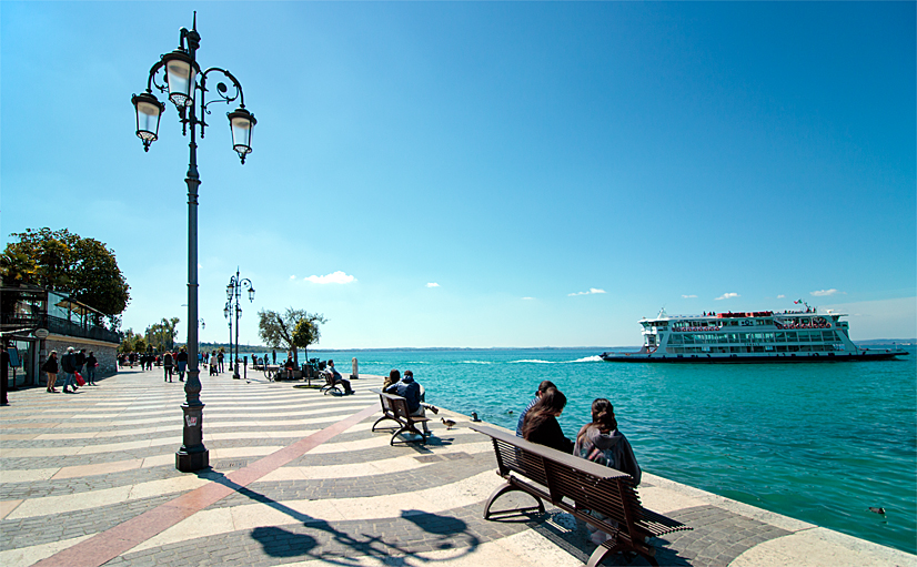 Uferpromenade in Lazise