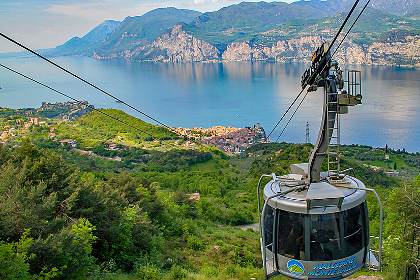 Die Malcesine Monte Baldo Seilbahn Seilbahn Monte Baldo