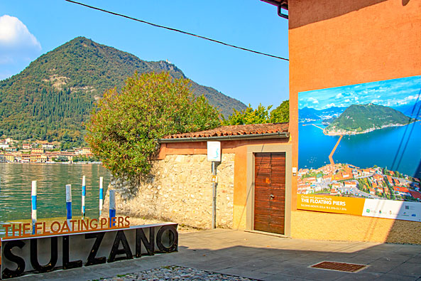 The Floating Piers in Sulzano am Lago Iseo