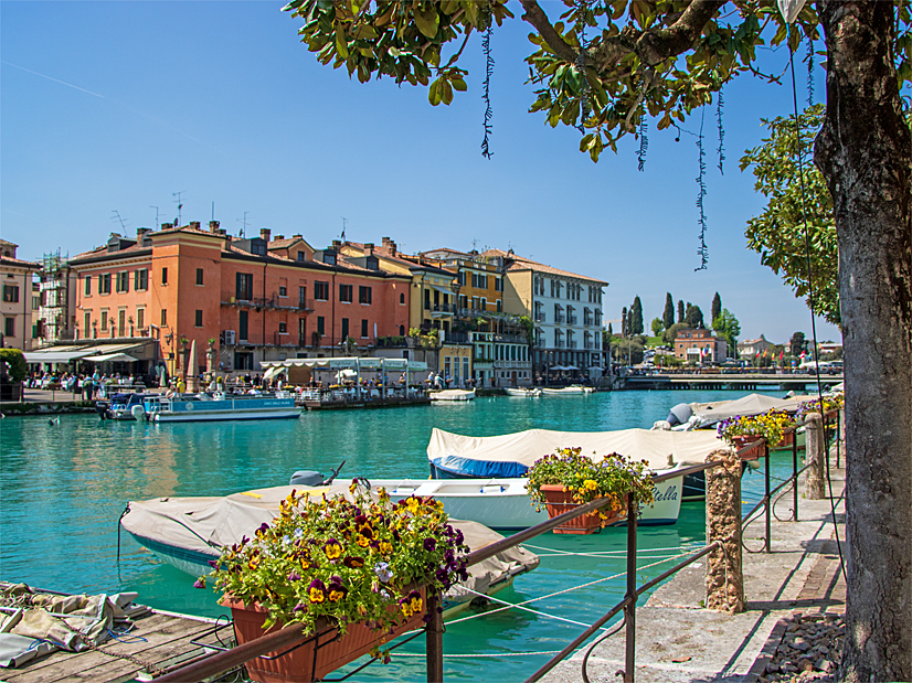 Canale di Mezzo historische Zentrum von Peschiera