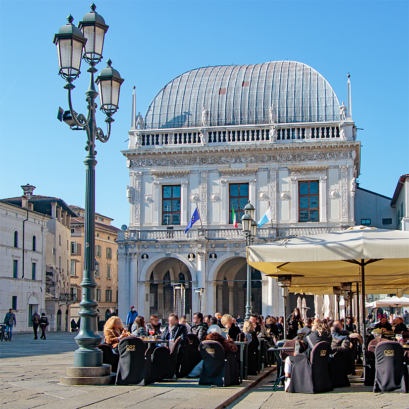 Das Rathaus Palazzo della Loggia