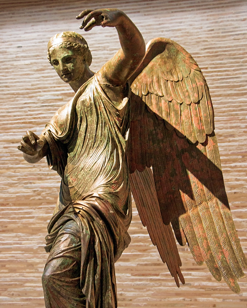 Bronzestatue der Vittoria Alata Bronzestatue der Vittoria Alata