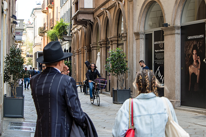Modewoche im Quadrilatero della Moda