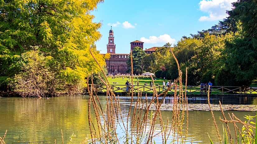 Schlosspark Parco Sempione