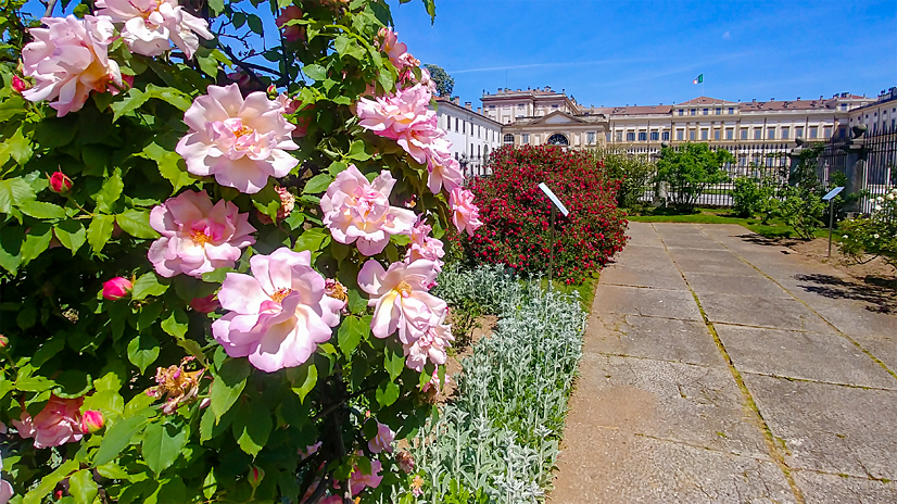 Garten der Villa Reale