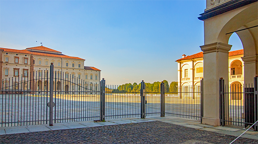 Venaria Reale, berühmt als ehemalige Residenz des Hauses Savoyen.