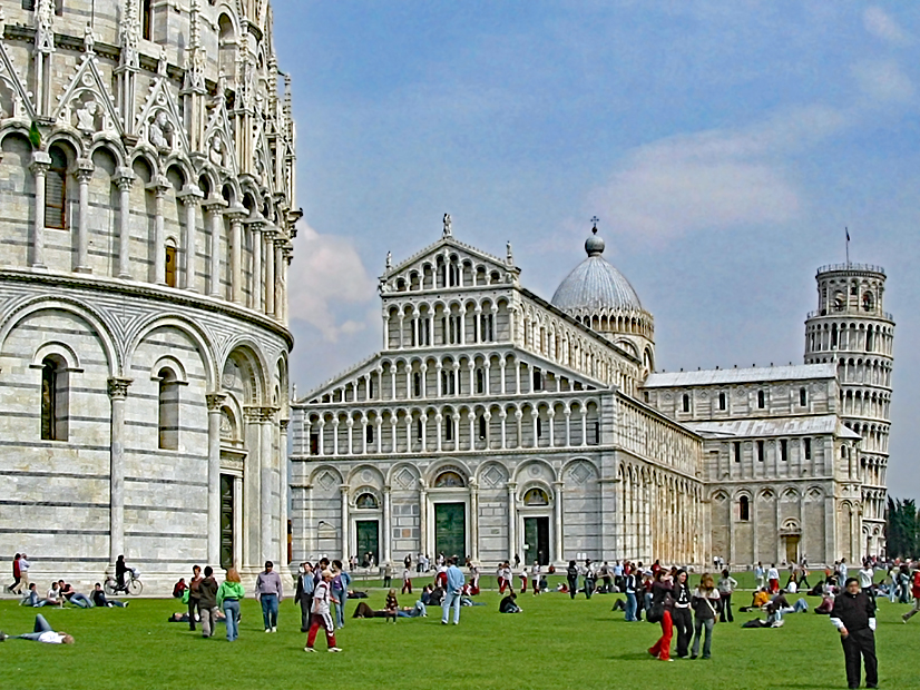 Weltkulturerbe Schiefer Turm von Pisa