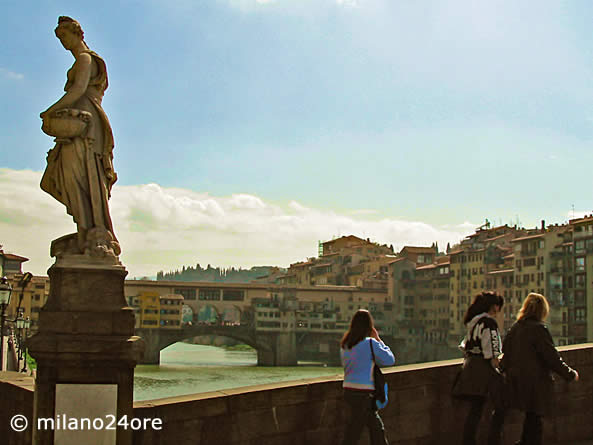 Ponte Vecchio, Brücke in Florenz über den Arno