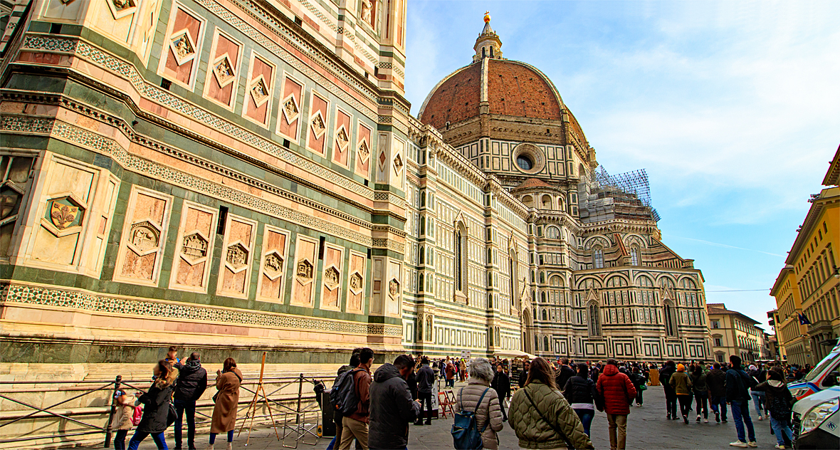 Die Kathedrale Santa Maria del Fiore Florenz