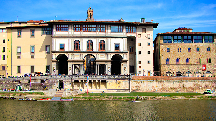 Uffizien Florenz am Arno Galleria degli Uffizi