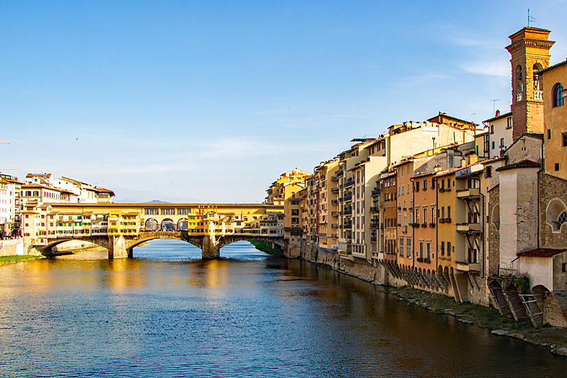 Ponte Vecchio über den Arno Ponte Vecchio über den Arno