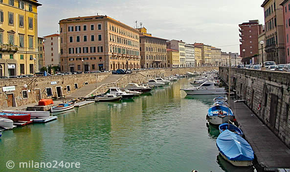 Kanäle in Livorno