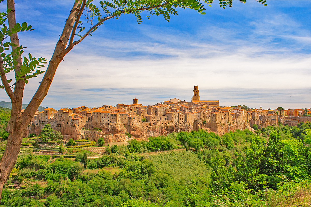 Pitigliano in der Südtoskana