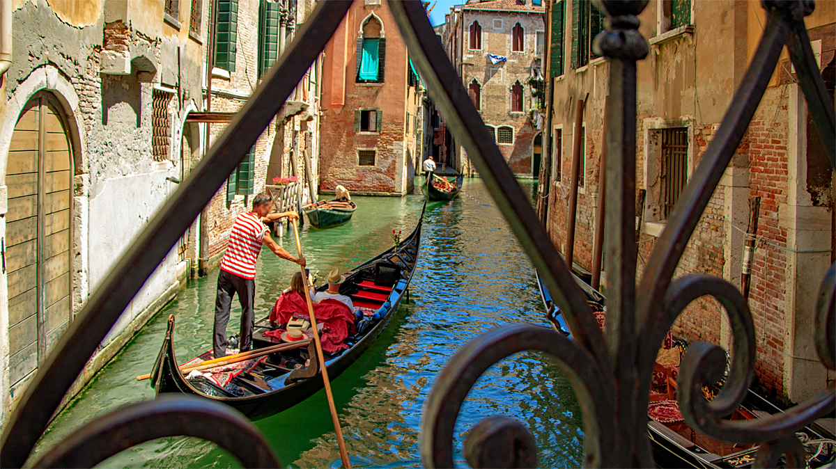 Gondelfahrt in Venedig