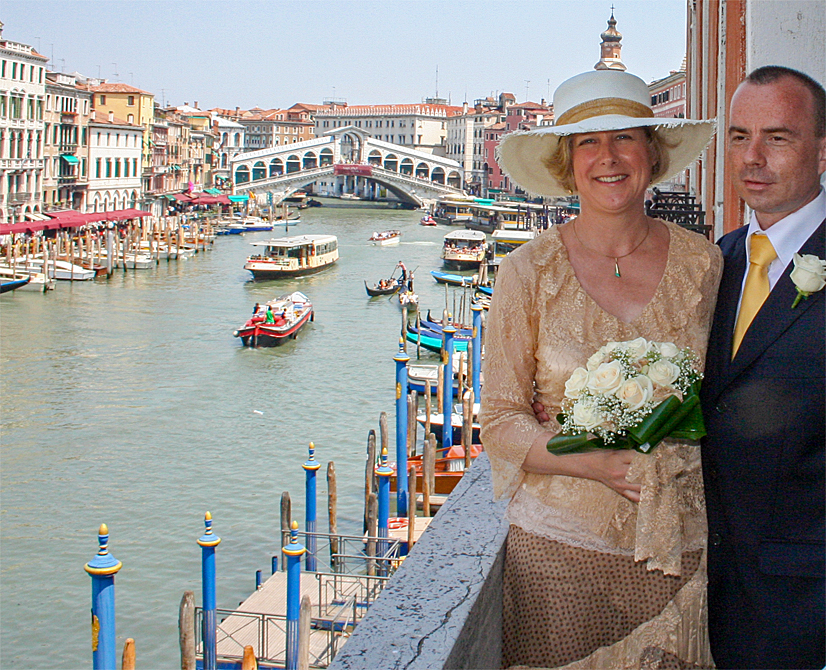 Hochzeit im Standesamt Venedig am Canal Grande Hochzeit im Standesamt Venedig am Canal Grande