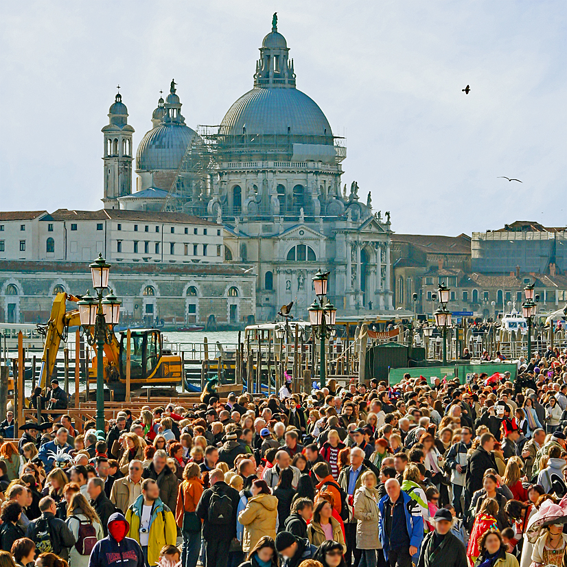 Karneval am Markusplatz und Riva dei Schiavoni